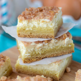 Creme Brulee Cheesecake Bars