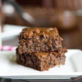 Healthy (er) Zucchini Brownies