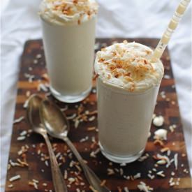 Toasted Coconut Milkshakes
