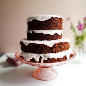 Peanut Butter & Jelly Birthday Cake
