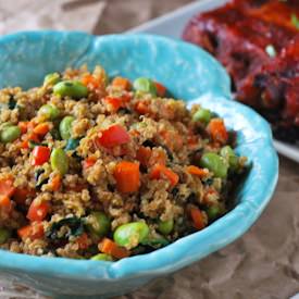 Quinoa “Fried Rice”