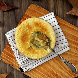Chicken and Mushroom Pot Pies