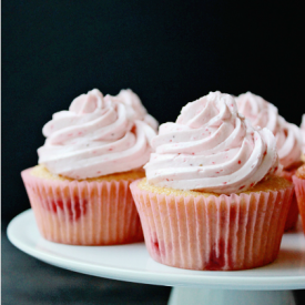 Strawberry Swiss Meringue