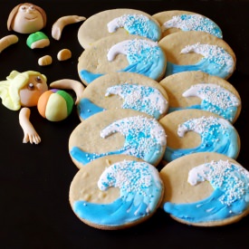 Wave Sugar Cookies