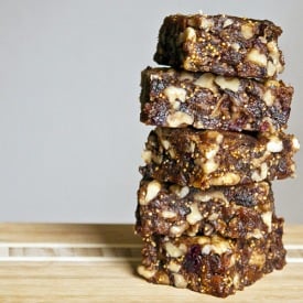 Fig and Walnut Energy Bars