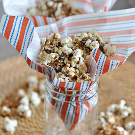 Caramelized Hemp & Chia Seed Popcorn