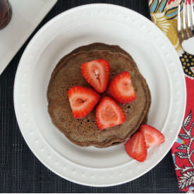 Chai Buckwheat Pancakes