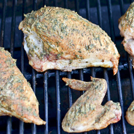 Grilled Herb Mustard Chicken