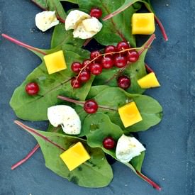 Beet Root Leaf Salad