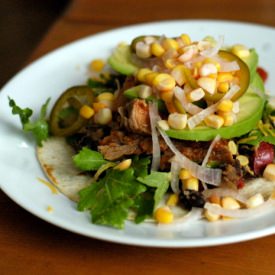 Slow-cooked Pork Tacos