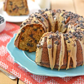 Peanut Butter Cake with Chocolate