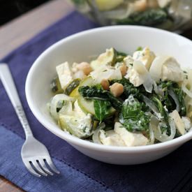 Lemon Chickpea Stir Fry