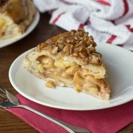 Upside Down Apple Dumpling Pie