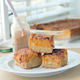 Snickerdoodle Pumpkin Bars