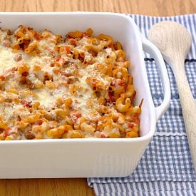 Cheesy Mac Bolognese