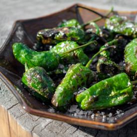 Grilled Padrón Peppers