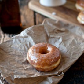 Classic Glazed Beer Doughnuts