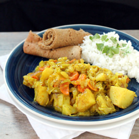 Tikel Gomen – Ethiopian Cabbage
