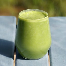 Peanut Butter Banana Green Smoothie