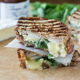 Brie, Fig & Pear Panini