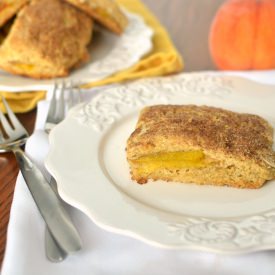 Peach Cobbler Scones