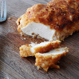 Oven Fried Chicken Breasts