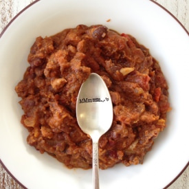Crock Pot Pumpkin & Turkey Chili