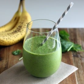 Spinach Flax Protein Smoothie