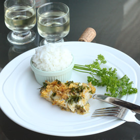 Cornflakes Crusted Parmesan Chicken