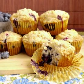 Blueberry Streusel Muffins