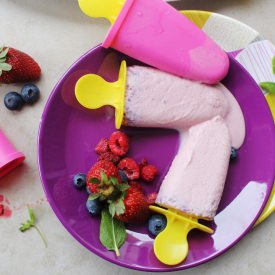 Mixed Berry and Cardamom Kulfi