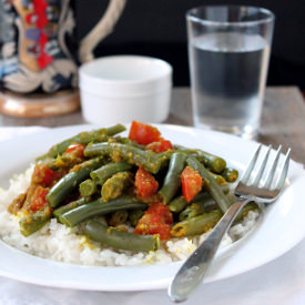 Indonesian Curried Green Beans