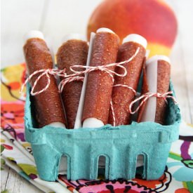 Strawberry Peach Fruit Leather