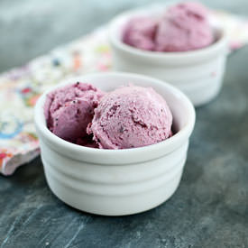 Triple Berry Frozen Yogurt