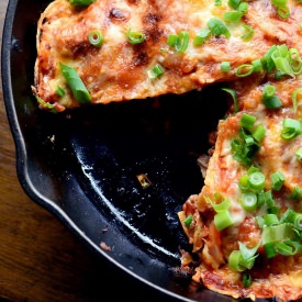 Chorizo & Chile Skillet Enchilada