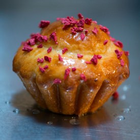 Raspberry Rose Water Brioche