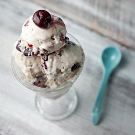 Non-Dairy Cherry Garcia Ice Cream