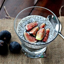 Fig Coconut Chia Pudding