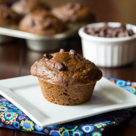 Chocolate Zucchini Muffins