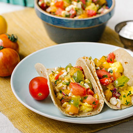 Scrambled Egg Tacos