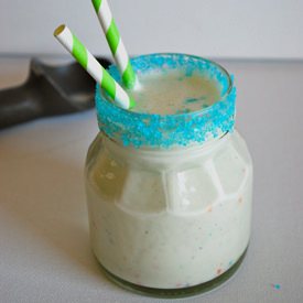 Funfetti Cake Batter Milkshakes