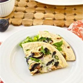 Fig & Arugula Flatbread Pizza