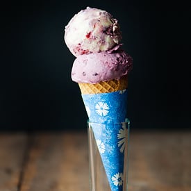 Huckleberry Ice Cream