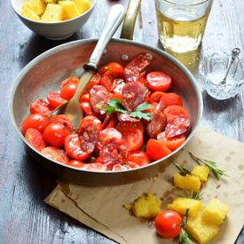 Chorizo and Tomato Salad