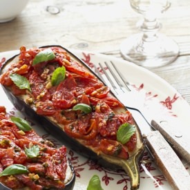 Stuffed Aubergines