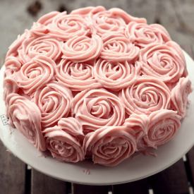 Birthday Rose Cake