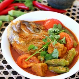 Malaysian Fish Head Curry