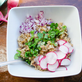 Miso Toasted Oat Porridge