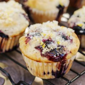 Double Blueberry Muffins