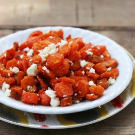 Roasted Carrot and Feta Salad